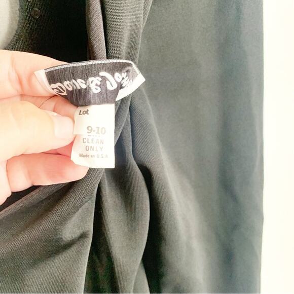 VTG Dave & Johnny 1980s Prom Dress Mesh Neckline Oversized Bow 9/10 JR HOCO Prom - Picture 10 of 15